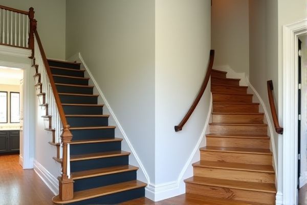 Painted Stairs vs. Stained Stairs: Which Is the Best Choice for Your Home?
