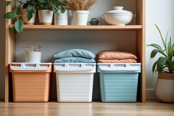 Plastic Bins vs. Fabric Bins: A Comprehensive Comparison for Smart Storage Solutions