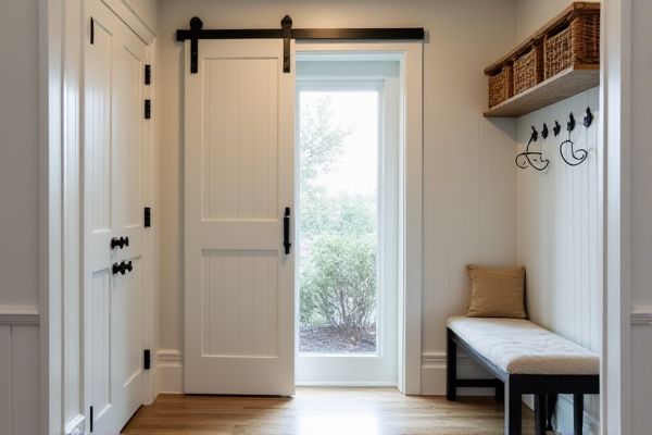 Pocket Door vs. Barn Door for Mudrooms: Which Is the Best Choice?
