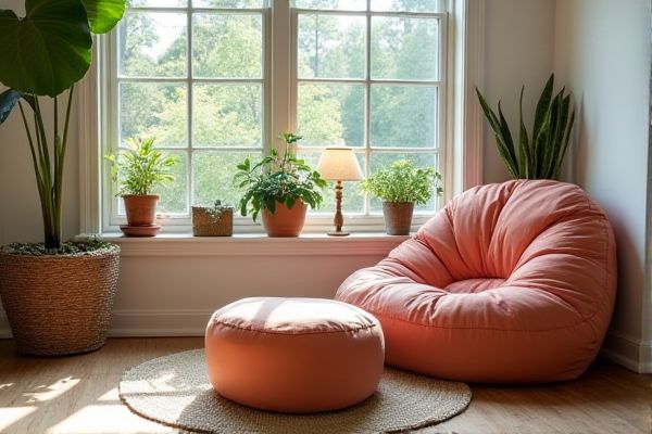 Pouf vs. Beanbag Chair: Choosing the Best Seating for Your Sunroom