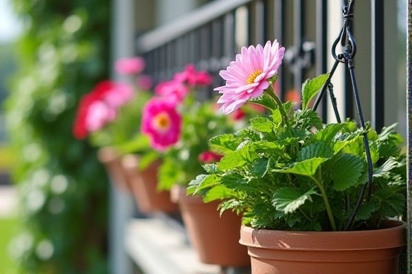Railing Planters vs. Hanging Baskets: Which Is Best for Your Garden?
