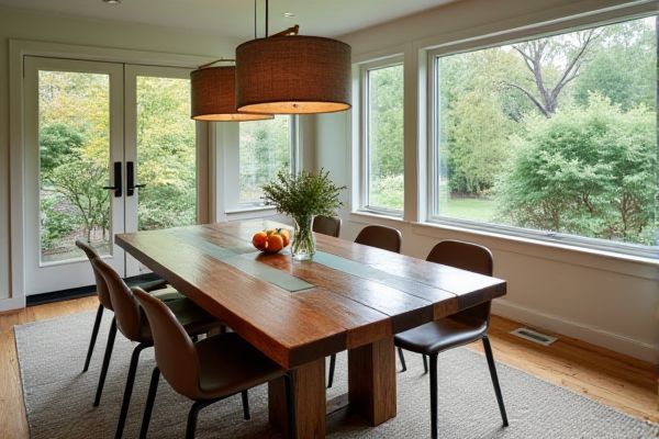 Reclaimed Wood Table vs. Glass Top Table for Sunrooms: A Comprehensive Comparison