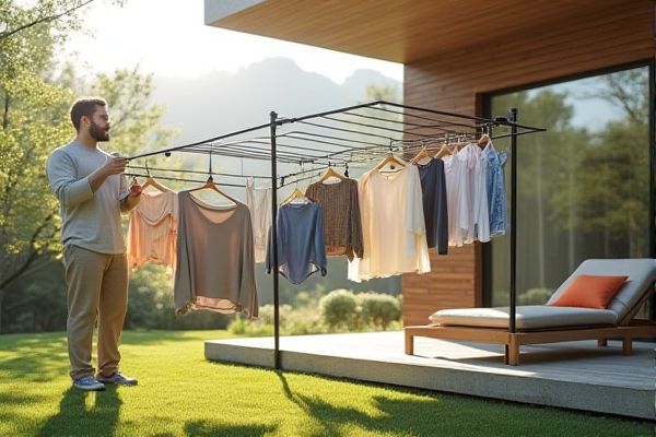 Retractable Clothesline vs. Portable Drying Rack: Which Is Better for Drying Clothes?
