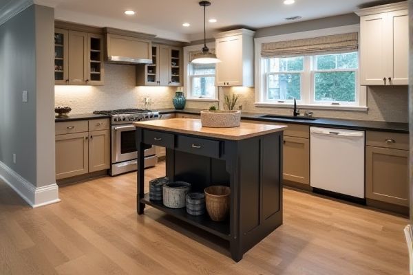 Rolling Cart vs. Stationary Island Basement: Which Is the Best Choice?