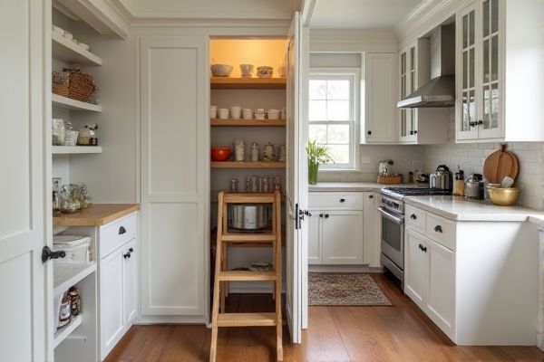 Rolling Ladder vs. Step Stool: Which Is Better for Pantry Access?