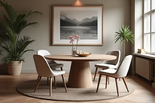 Round Table vs. Rectangular Table: Which Shape Suits Your Space Best?