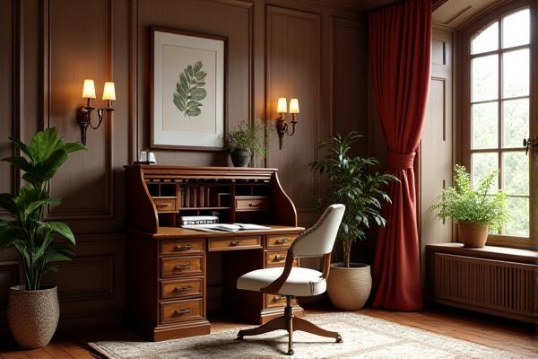 Secretary Desk vs. Roll-Top Desk: Key Differences and Which One Suits Your Space Better