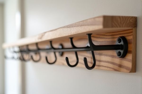 Shaker Peg Rail vs. Metal Hook Rail: Which Is Better for Your Space?