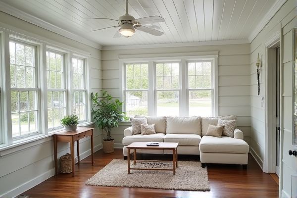 Shiplap Wall vs. Beadboard Wall: Choosing the Best Option for Your Sunroom