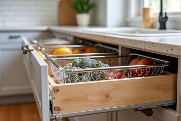 Slide-Out Wire Baskets vs. Slide-Out Wood Drawers: Which is Best for Your Storage Needs?