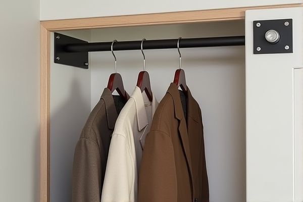 Sliding Valet Rod vs. Pull-Down Rod: Which Is Best for Your Closet?