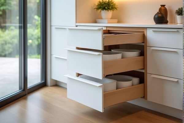 Soft-Close Pantry Drawers vs. Standard Drawers: Which Is Better for Your Kitchen?