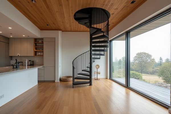 Space-Saving Spiral Staircase vs. Hybrid Spiral Staircase: Which Is Right for Your Home?