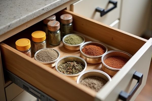 Spice Carousel vs. Spice Drawer: Which Is Best for Your Kitchen Organization?