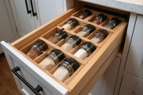 Spice Drawer Inserts vs. Spice Turntables: Which Is Best for Your Kitchen Organization?