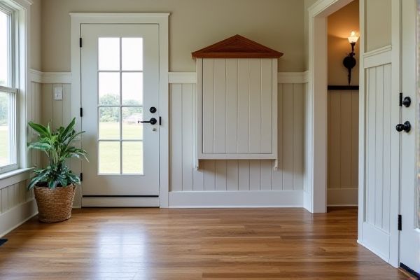 Stained Floor vs. Painted Floor in a Mudroom: Which Is Better?