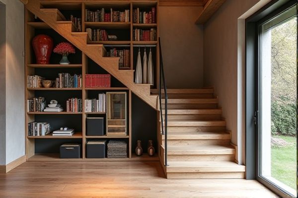 Staircase Bookshelf vs. Staircase Closet: Which Storage Solution Is Best?