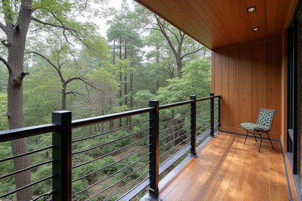 Steel Railing vs. Wood Railing for Terraces: A Comprehensive Comparison