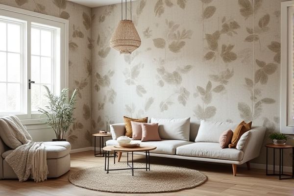 Stenciled Wall vs. Wallpaper: Comparing Design, Durability, and Cost