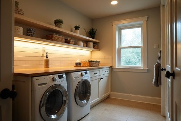 Task Lighting vs. Ambient Lighting in the Laundry Room: A Practical Guide