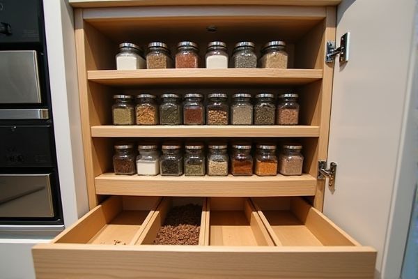 Tiered Spice Racks vs. Flat Spice Drawers: Which Is Best for Your Kitchen Organization?