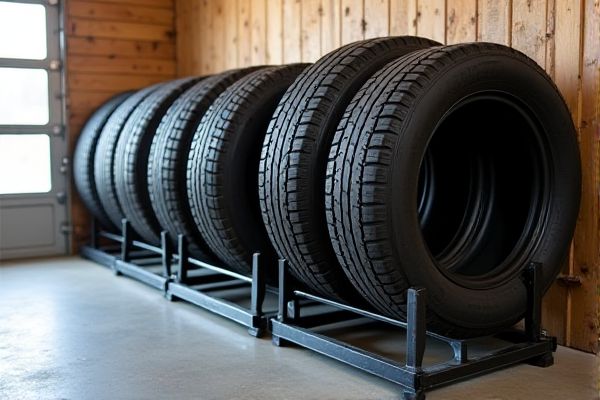 Tire Rack vs. Floor Tire Stand: Which Is the Best Choice for Tire Storage?