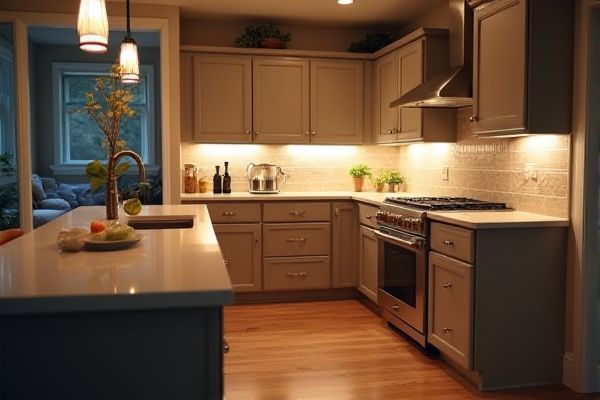 Under-Cabinet Lighting vs. Overhead Lighting: Which Is Best for Your Space?
