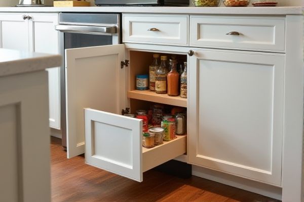 Under Cabinet Pantry Drawers vs. Above Cabinet Storage: Which Is Best for Your Kitchen?
