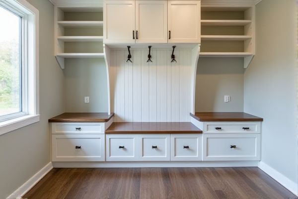 Upper Cabinets vs. Open Shelves in Mudrooms: Which Storage Solution Is Best?