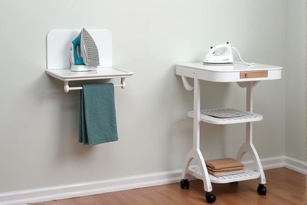 Wall-Mounted Ironing Centers vs. Portable Ironing Caddies: Which Is Best for Your Space?