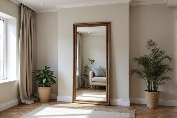 Wall-Mounted Mirrors vs. Leaning Mirrors: Best Choices for Your Basement