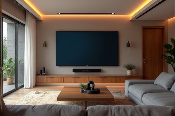 Wall-Mounted TV vs. Projector: Which Is the Best Choice for Your Home Entertainment?