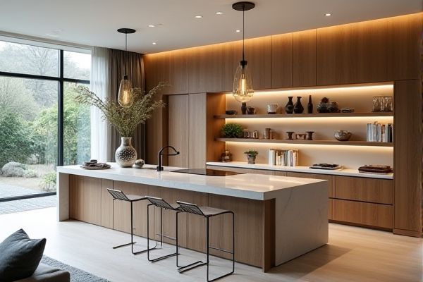 Waterfall Edge Shelving vs. Standard Edge Shelving: Key Differences and Benefits