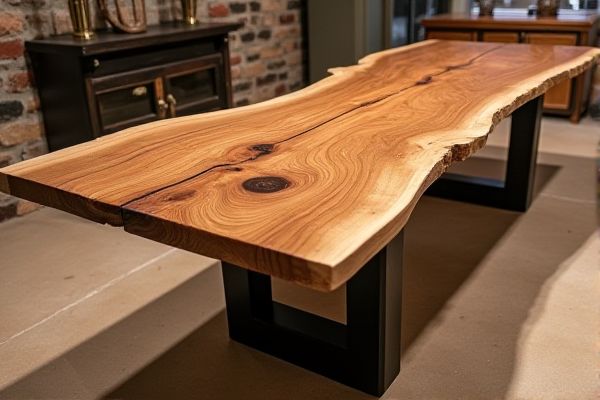 Waterfall Edge Table vs. Live Edge Table: Key Differences and Design Insights