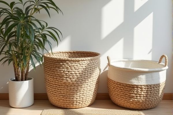Wicker Basket vs. Fabric Basket: Which Is the Best Storage Solution?