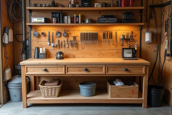Workbench with Drawers vs. Open Shelf Workbench: Which Is Best for Your Workspace?