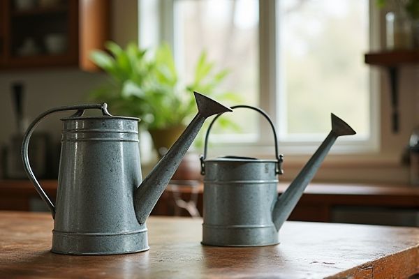 Zinc Watering Can vs. Galvanized Watering Can: Which Is Best for Your Garden?
